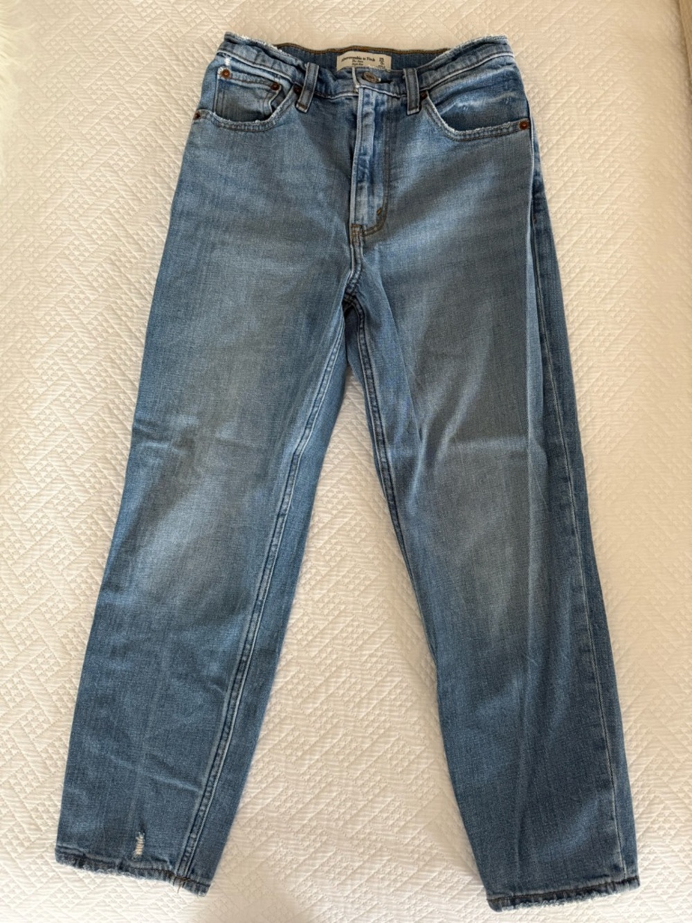 Abercrombie Mom High Rise Jean Short